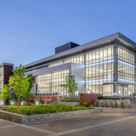 Exterior corner perspective